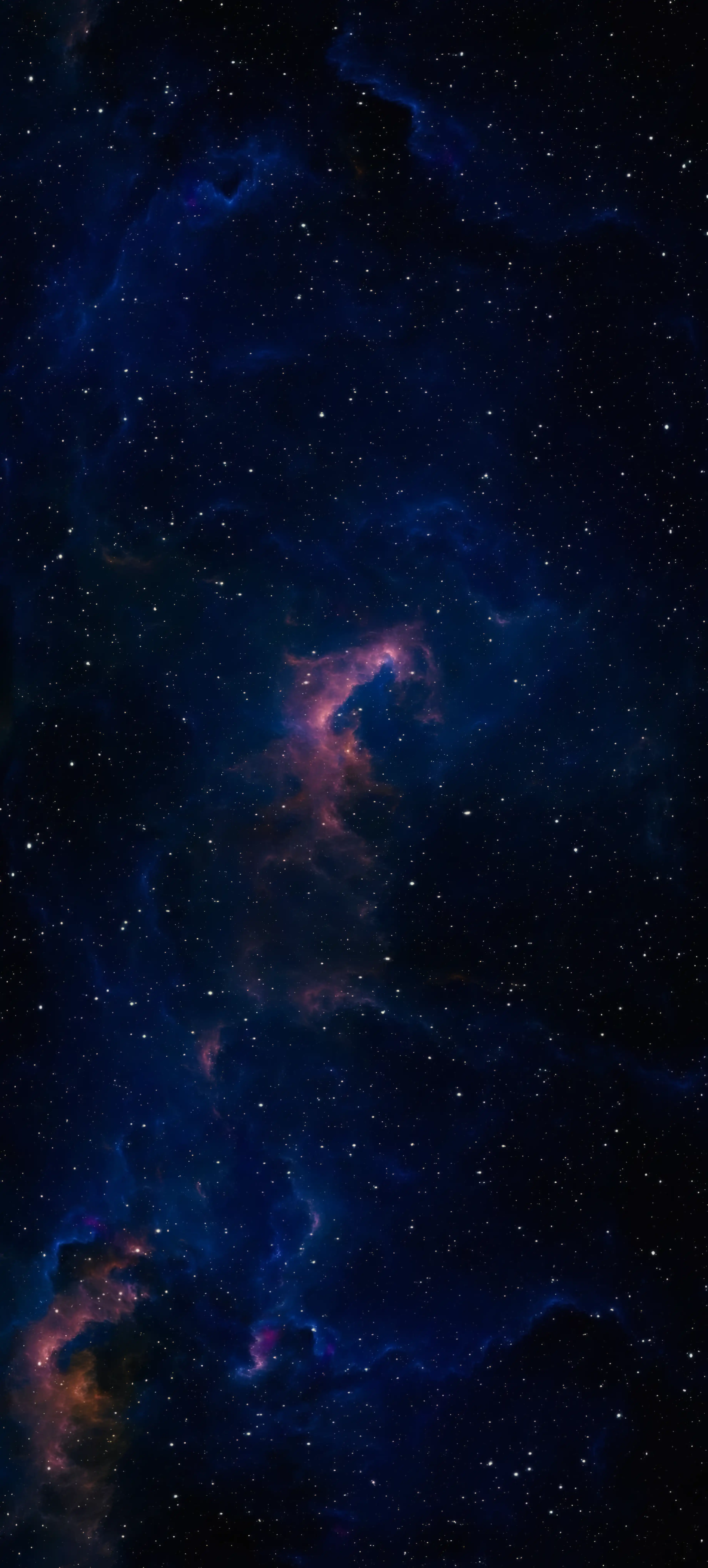 Deep space galaxy background visualizing the infinite possibilities of web development